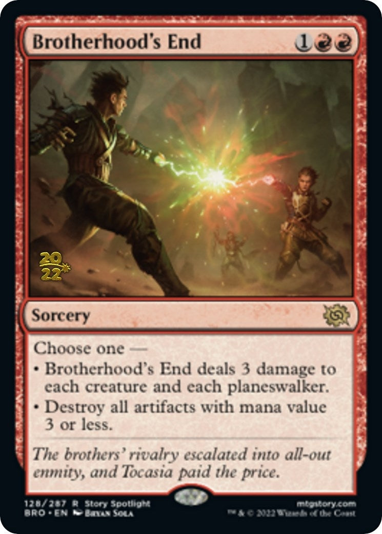 Image for Brotherhood's End (128) - Magic: The Gathering