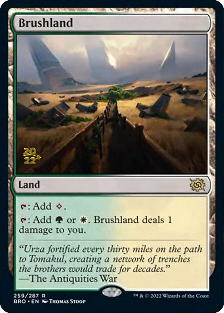 Image for Brushland (259) - Magic: The Gathering