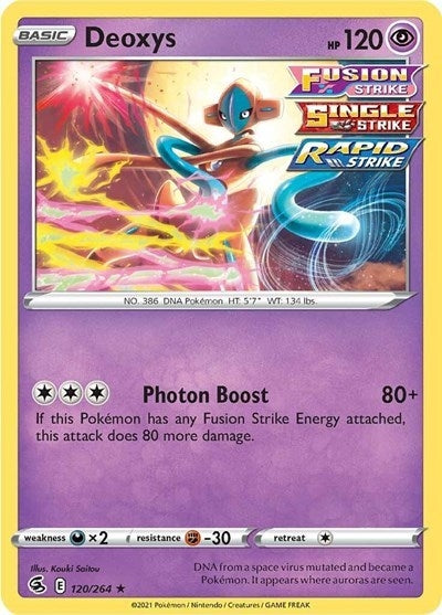 Image for Deoxys (120/264) - Pokemon