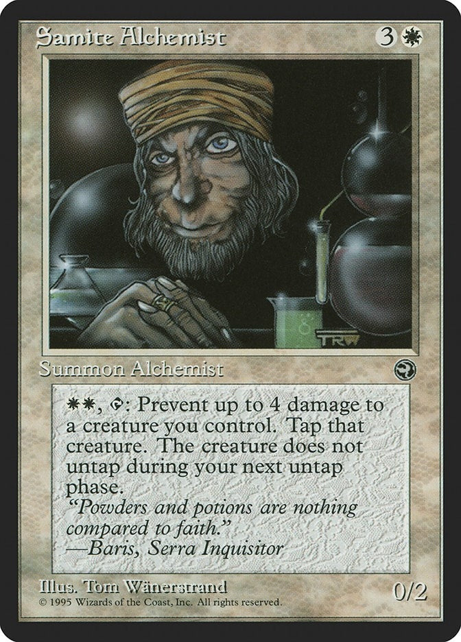 Image for Samite Alchemist (13) - Magic: The Gathering