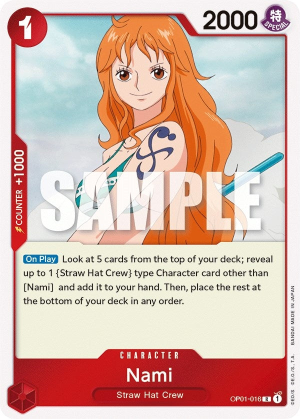 Image for Nami (OP01-016) - One Piece Card Game