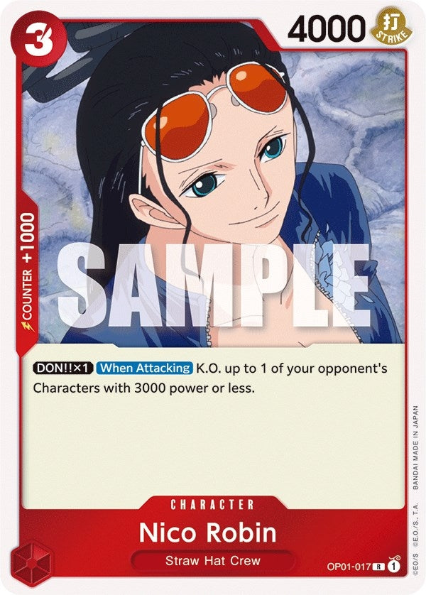 Image for Nico Robin (OP01-017) - One Piece Card Game