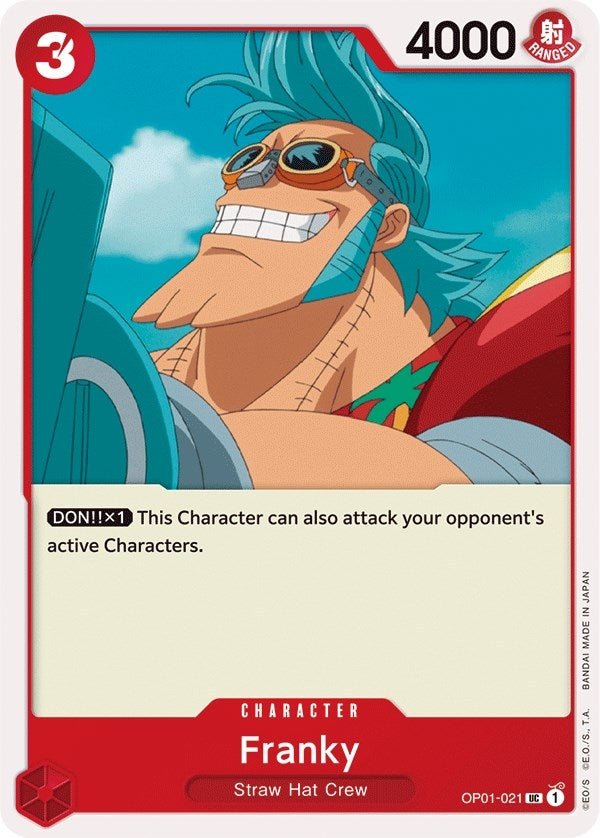 Image for Franky (OP01-021) - One Piece Card Game