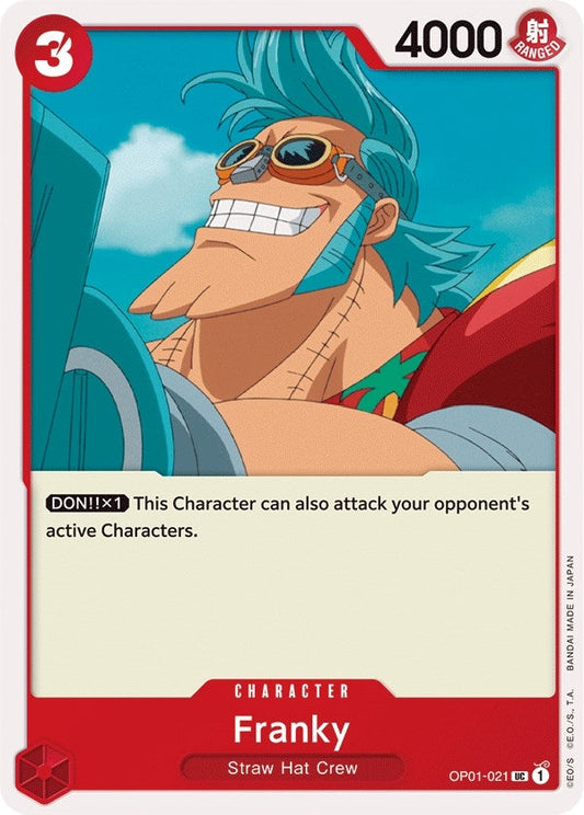 Image for Franky (OP01-021) - One Piece Card Game