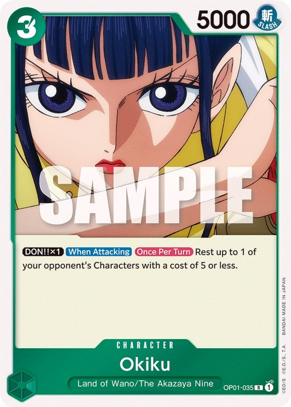 Image for Okiku (OP01-035) - One Piece Card Game