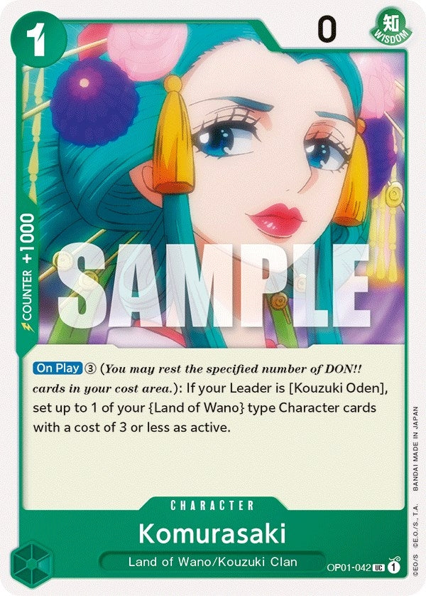Image for Komurasaki (OP01-042) - One Piece Card Game