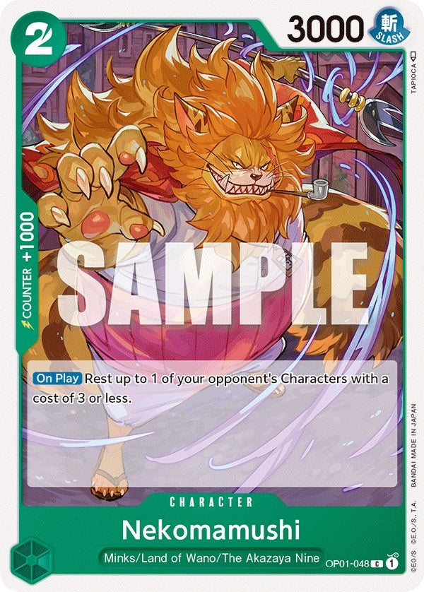 Image for Nekomamushi (OP01-048) - One Piece Card Game