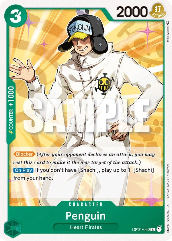 Image for Penguin (OP01-050) - One Piece Card Game