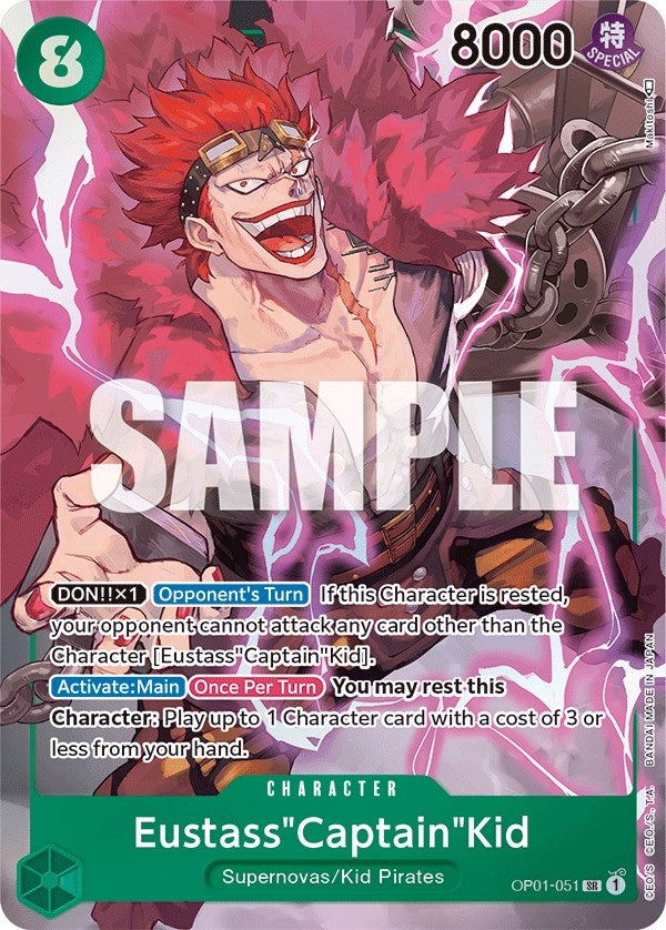 Image for Eustass"Captain"Kid (Parallel) (OP01-051) - One Piece Card Game