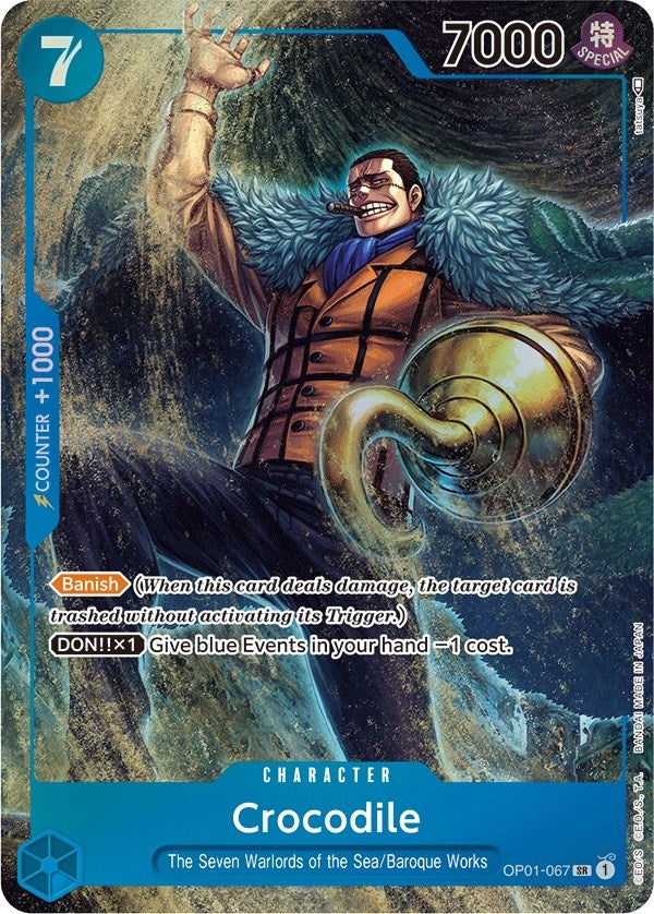 Image for Crocodile (067) (Parallel) (OP01-067) - One Piece Card Game
