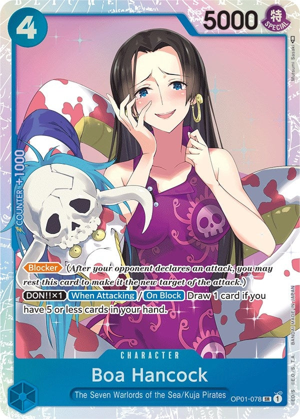 Image for Boa Hancock (OP01-078) - One Piece Card Game