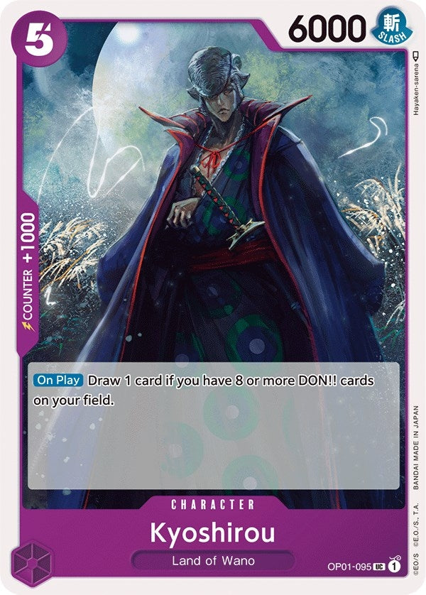 Image for Kyoshirou (OP01-095) - One Piece Card Game