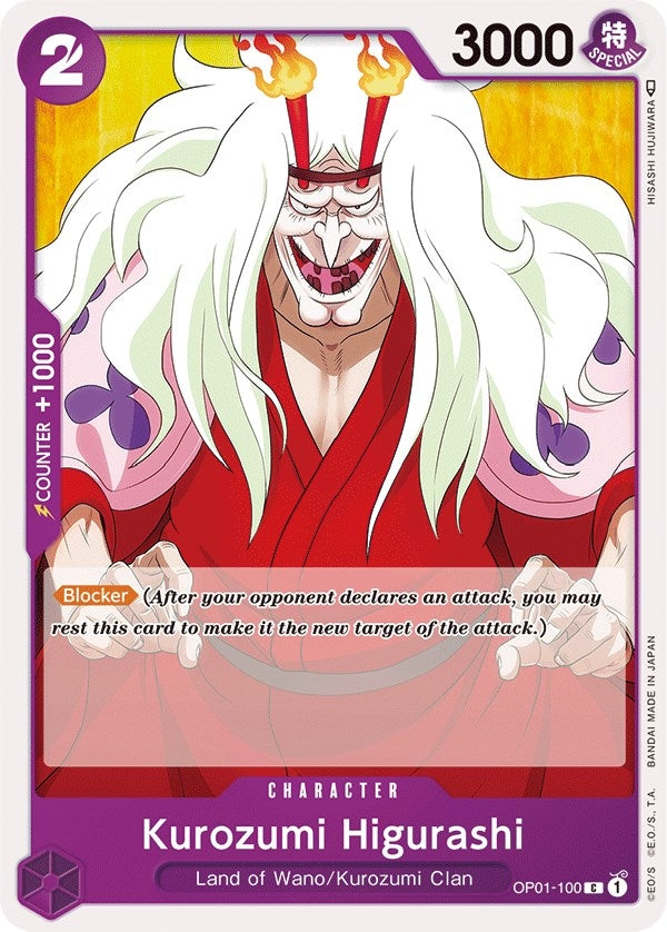 Image for Kurozumi Higurashi (OP01-100) - One Piece Card Game