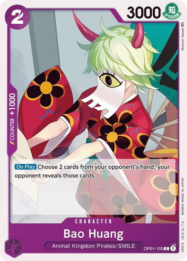 Image for Bao Huang (OP01-105) - One Piece Card Game