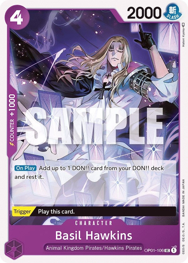Image for Basil Hawkins (OP01-106) - One Piece Card Game