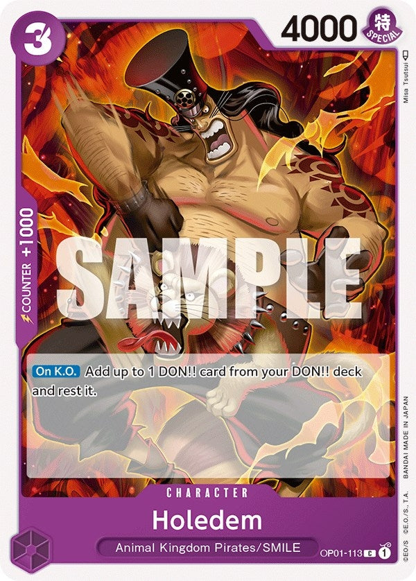 Image for Holedem (OP01-113) - One Piece Card Game