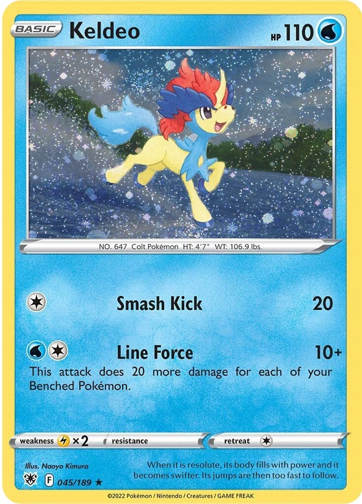 Image for Keldeo - 045/189 (Cosmos Holo) (045/189) - Pokemon