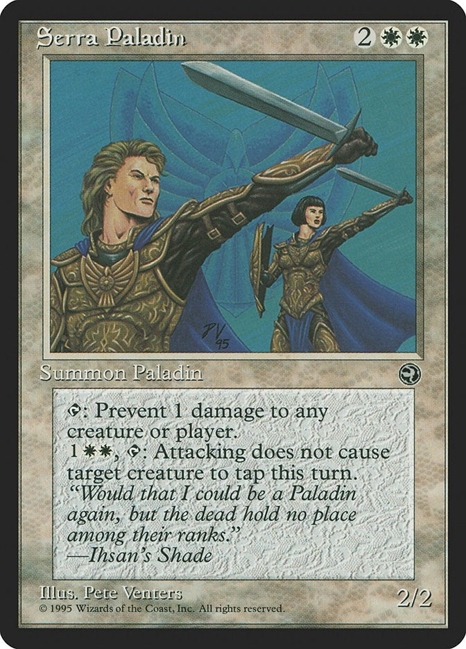 Image for Serra Paladin - Magic: The Gathering
