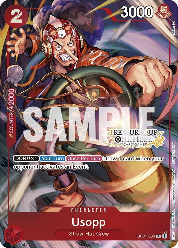 Image for Usopp - OP01-004 (Treasure Cup) (OP01-004) - One Piece Card Game