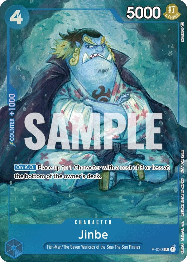 Image for Jinbe (Event Pack Vol. 1) (P-030) - One Piece Card Game
