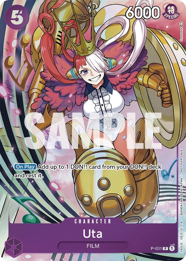 Image for Uta (Event Pack Vol. 1) (P-031) - One Piece Card Game