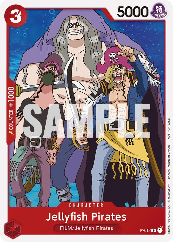 Image for Jellyfish Pirates (One Piece Film Red) (P-012) - One Piece Card Game