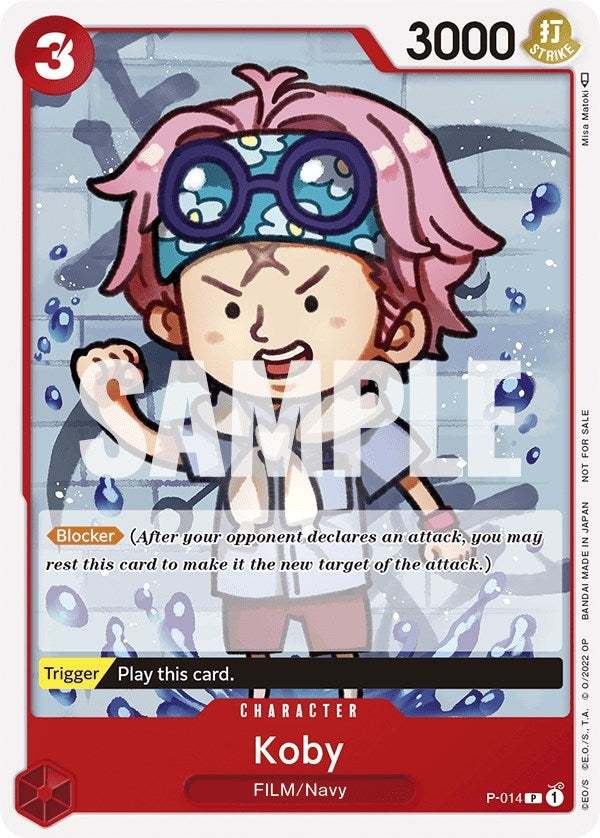 Image for Koby (One Piece Film Red) (P-014) - One Piece Card Game