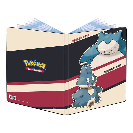 9-Pocket Portfolio for Pokemon - Snorlax and Munchlax