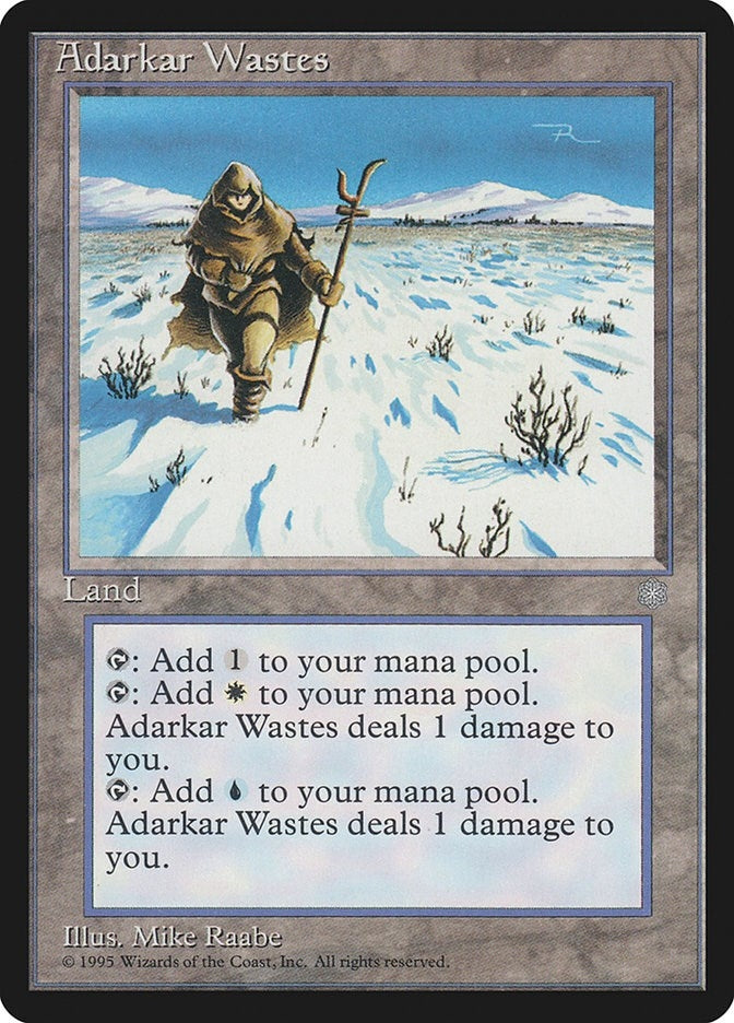 Image for Adarkar Wastes (326) - Magic: The Gathering