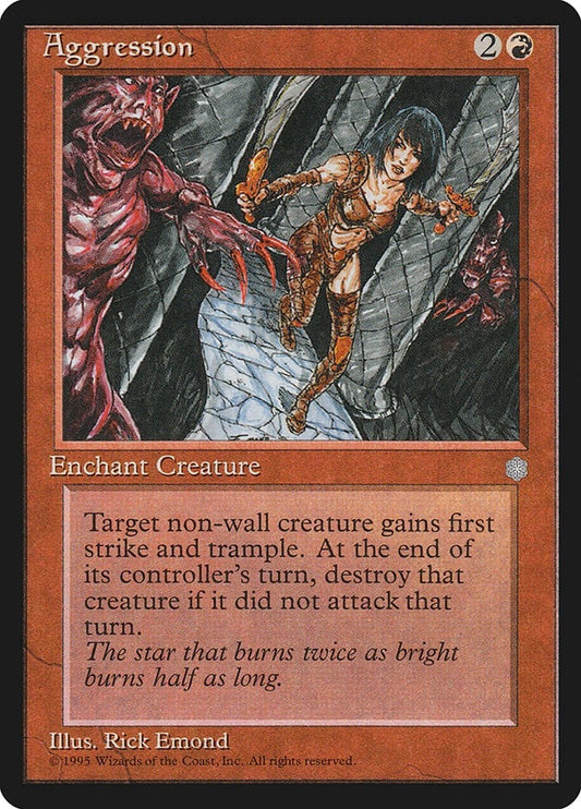 Image for Aggression - Magic: The Gathering