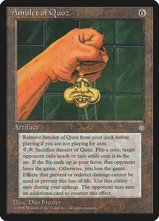 Image for Amulet of Quoz - Magic: The Gathering