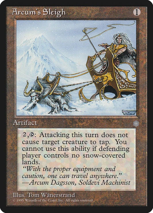 Image for Arcum's Sleigh - Magic: The Gathering