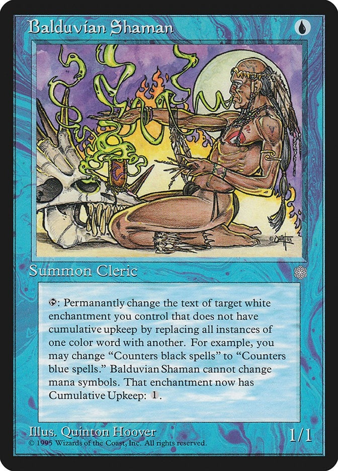 Image for Balduvian Shaman - Magic: The Gathering
