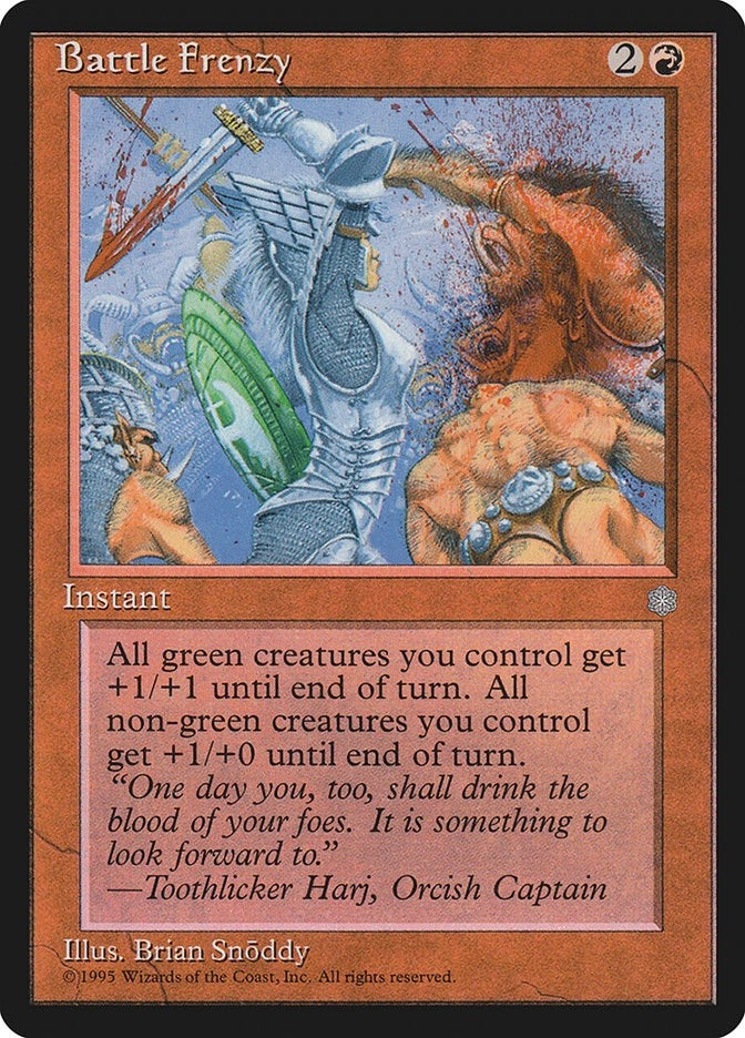 Image for Battle Frenzy - Magic: The Gathering