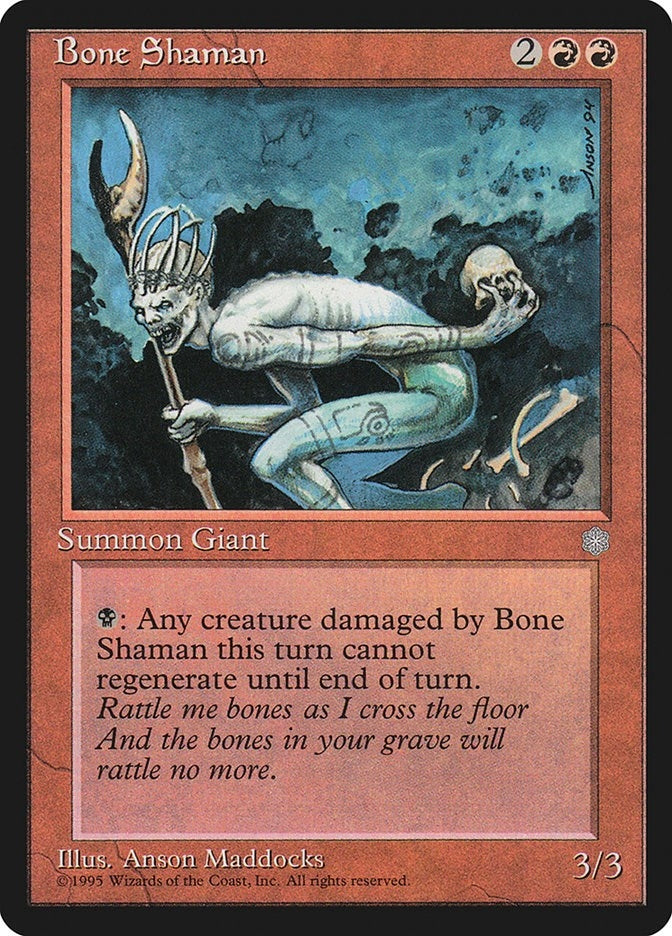 Image for Bone Shaman - Magic: The Gathering