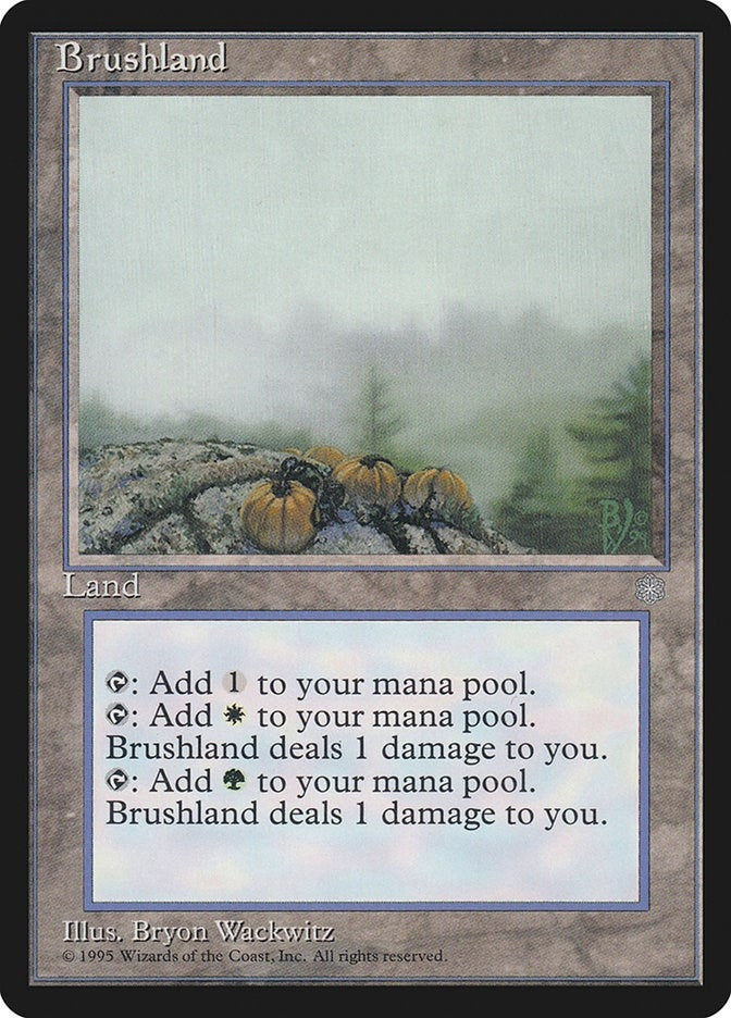 Image for Brushland (327) - Magic: The Gathering