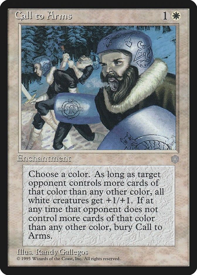 Image for Call to Arms - Magic: The Gathering