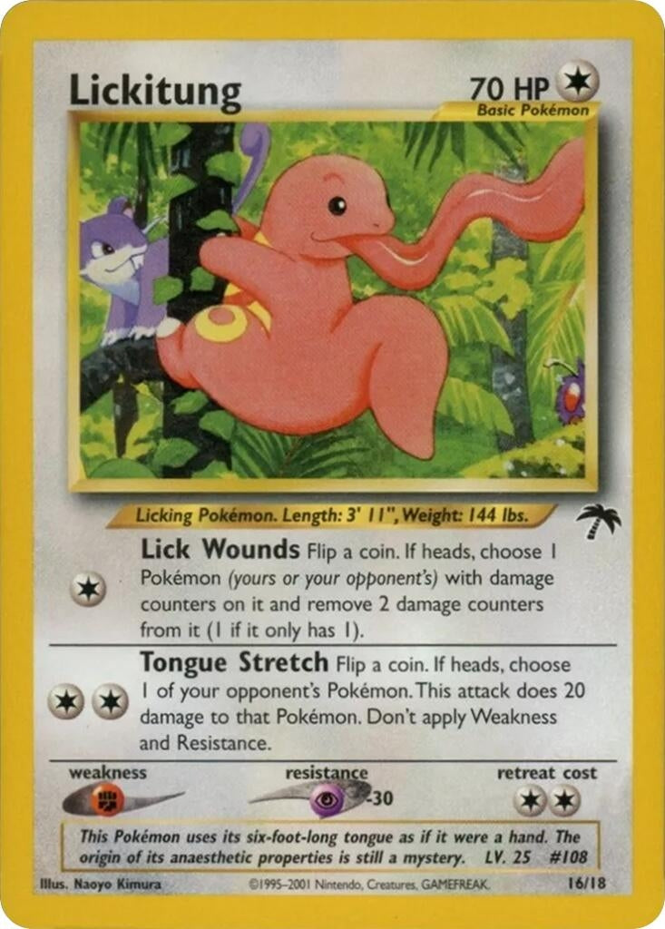 Image for Lickitung (16/18) - Pokemon