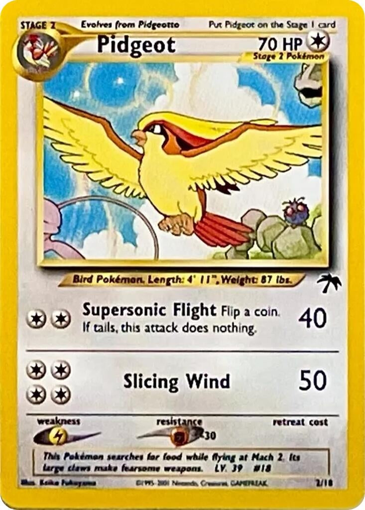 Image for Pidgeot (02/18) - Pokemon