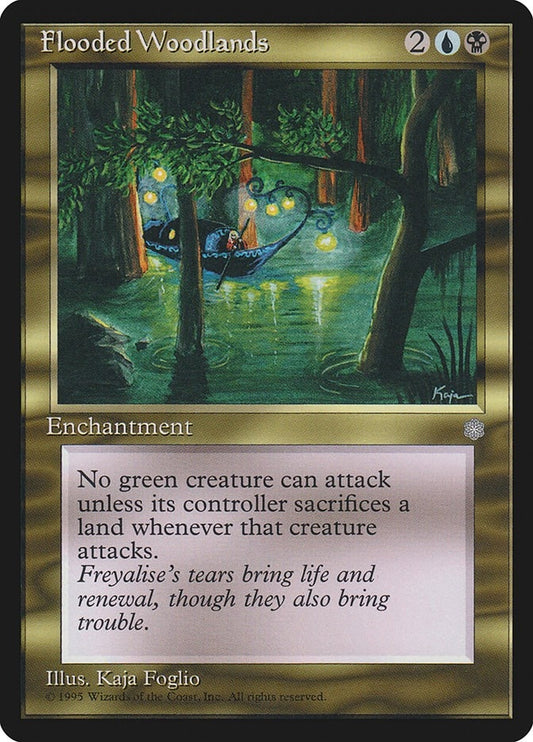 Image for Flooded Woodlands - Magic: The Gathering