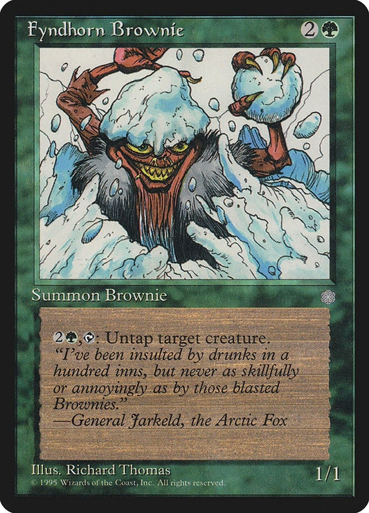 Image for Fyndhorn Brownie - Magic: The Gathering