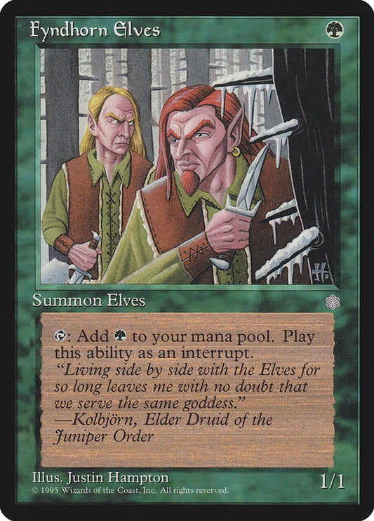 Image for Fyndhorn Elves (132) - Magic: The Gathering