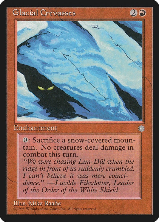 Image for Glacial Crevasses (187) - Magic: The Gathering