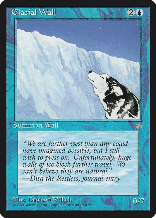 Image for Glacial Wall (71) - Magic: The Gathering