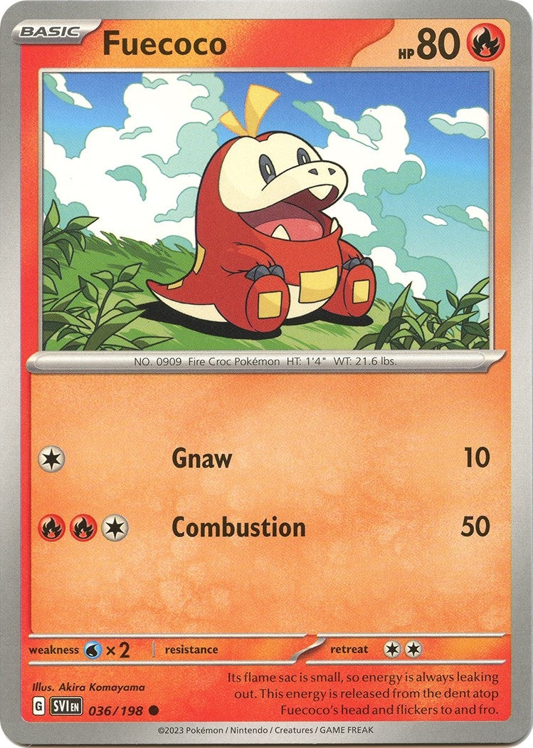Image for Fuecoco (036/198) - Pokemon