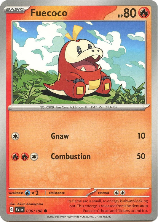 Image for Fuecoco (036/198) - Pokemon