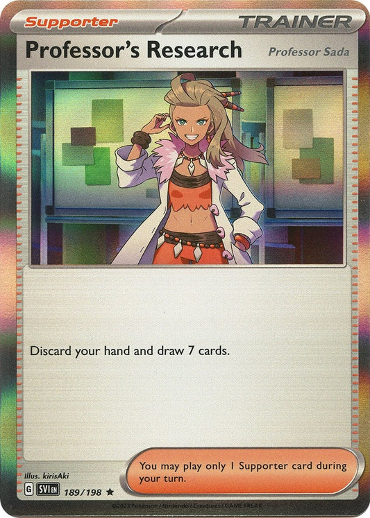 Image for Professor's Research (189/198) - Pokemon