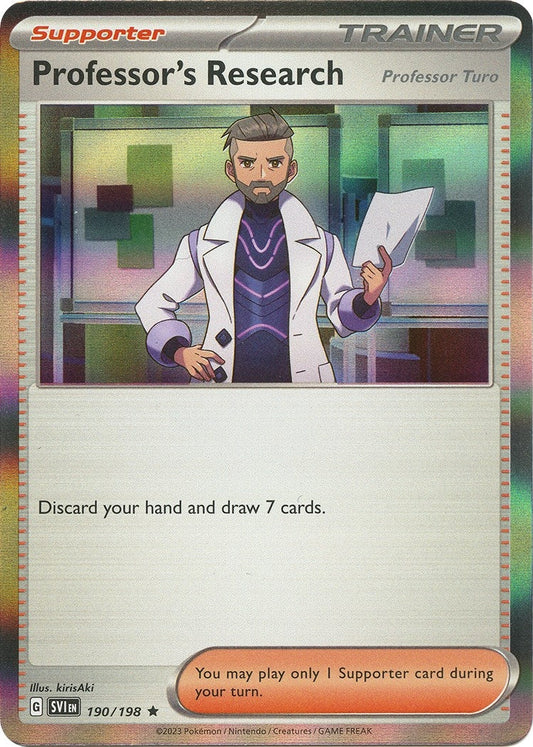 Image for Professor's Research (190/198) - Pokemon