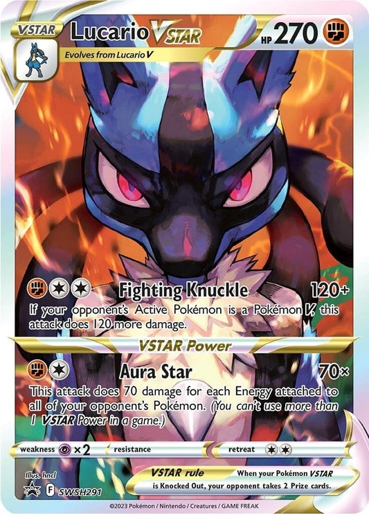 Image for Lucario VSTAR - SWSH291 (SWSH291) - Pokemon