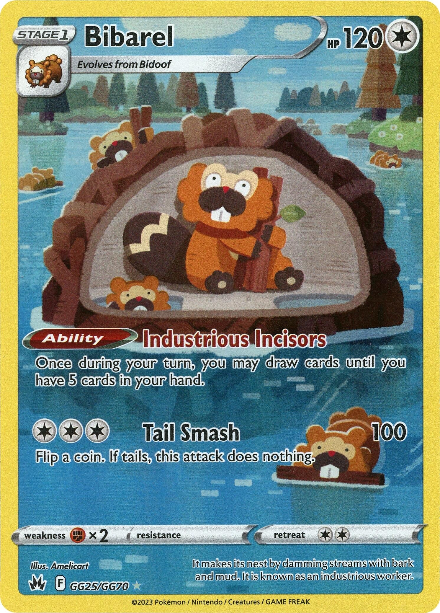 Image for Bibarel (GG25/GG70) - Pokemon